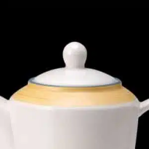Steelite Rio Yellow Harmony Coffee Pot Lids No 3