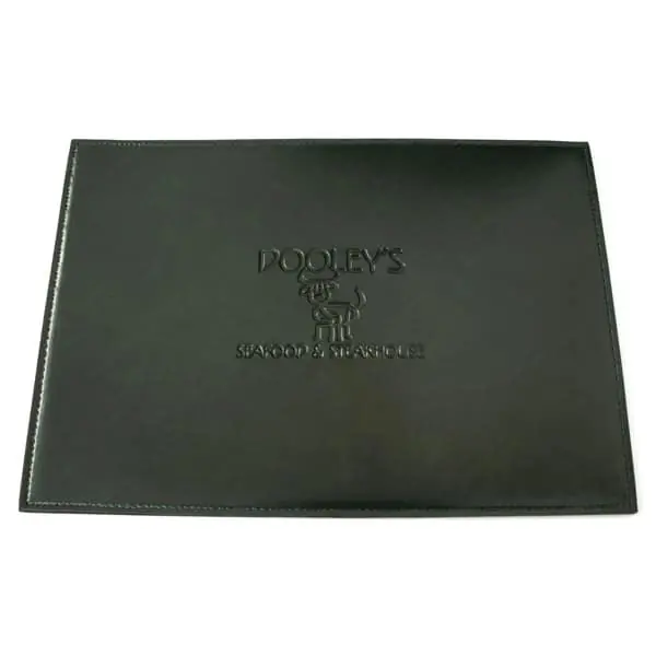 Stitched Hide Leather Desk Mat