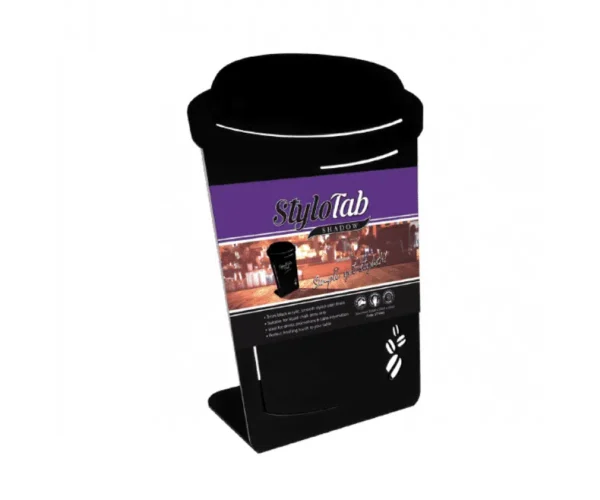 Coffee Cup Angled Portrait Tabletop counter top message board - Image 1