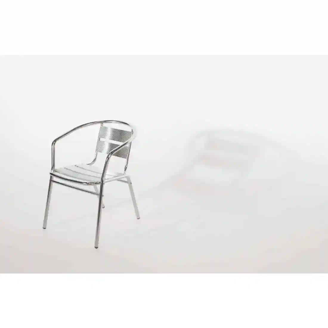 Bolero Aluminium Stacking Chairs (Pack of 4) - Image 11