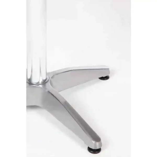 Bolero Round Bistro Table Stainless Steel 600mm - Image 5