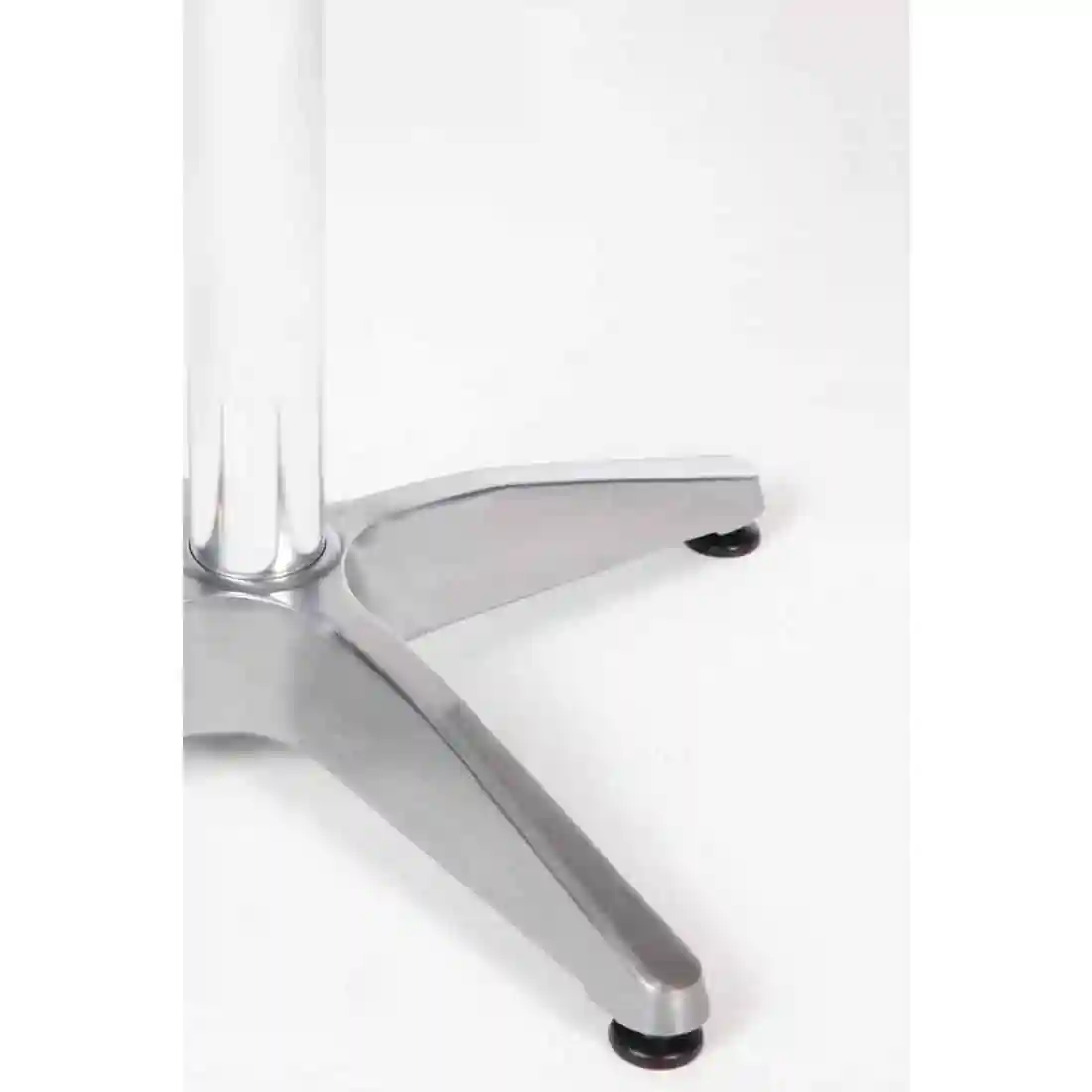 Bolero Round Bistro Table Stainless Steel 600mm - Image 5