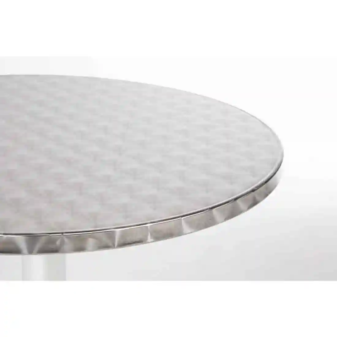 Bolero Round Bistro Table Stainless Steel 600mm - Image 7