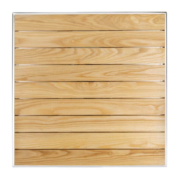 Bolero Ash Top Table Square 600mm (Single) - Image 2
