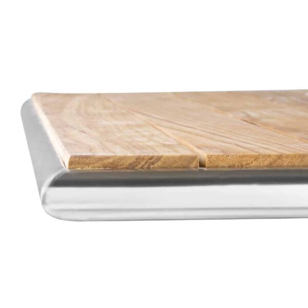 Bolero Ash Top Table Square 600mm (Single) - Image 4