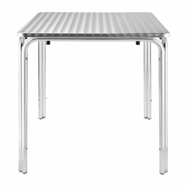 Bolero Square Stacking Table Stainless Steel 700mm - Image 1