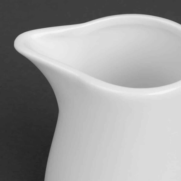 Olympia Whiteware Cream and Milk Jugs 212ml 7.5oz - Image 4
