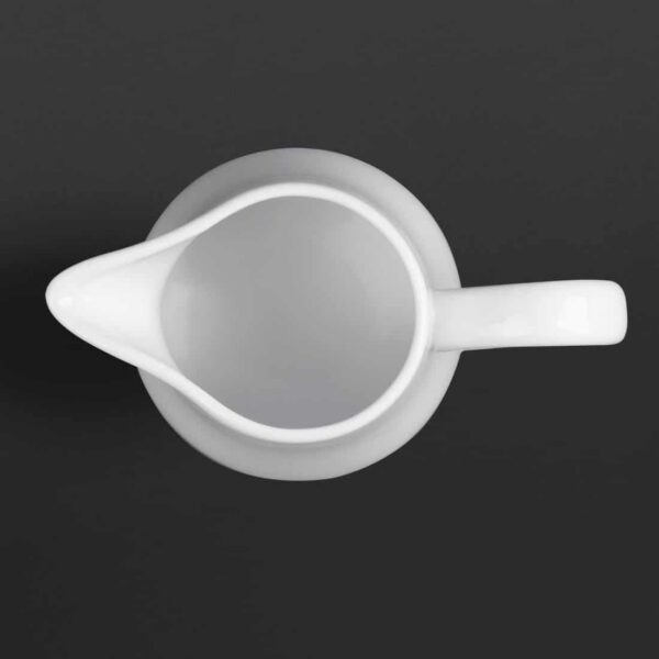 Olympia Whiteware Cream and Milk Jugs 212ml 7.5oz - Image 5