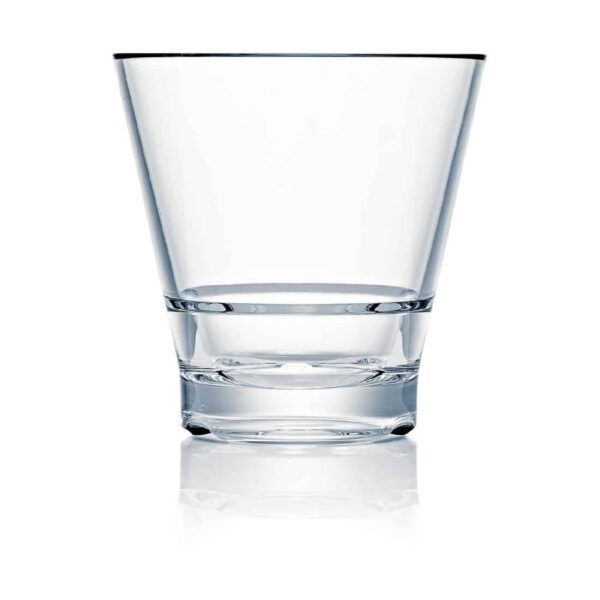 Steelite Capella Stack Clear Rocks 266ml (Box 12)(Direct)