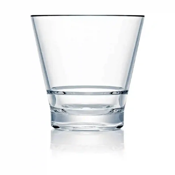 Steelite Capella Stack Clear Double Rocks 355ml (Box 12)(Direct) - Image 1