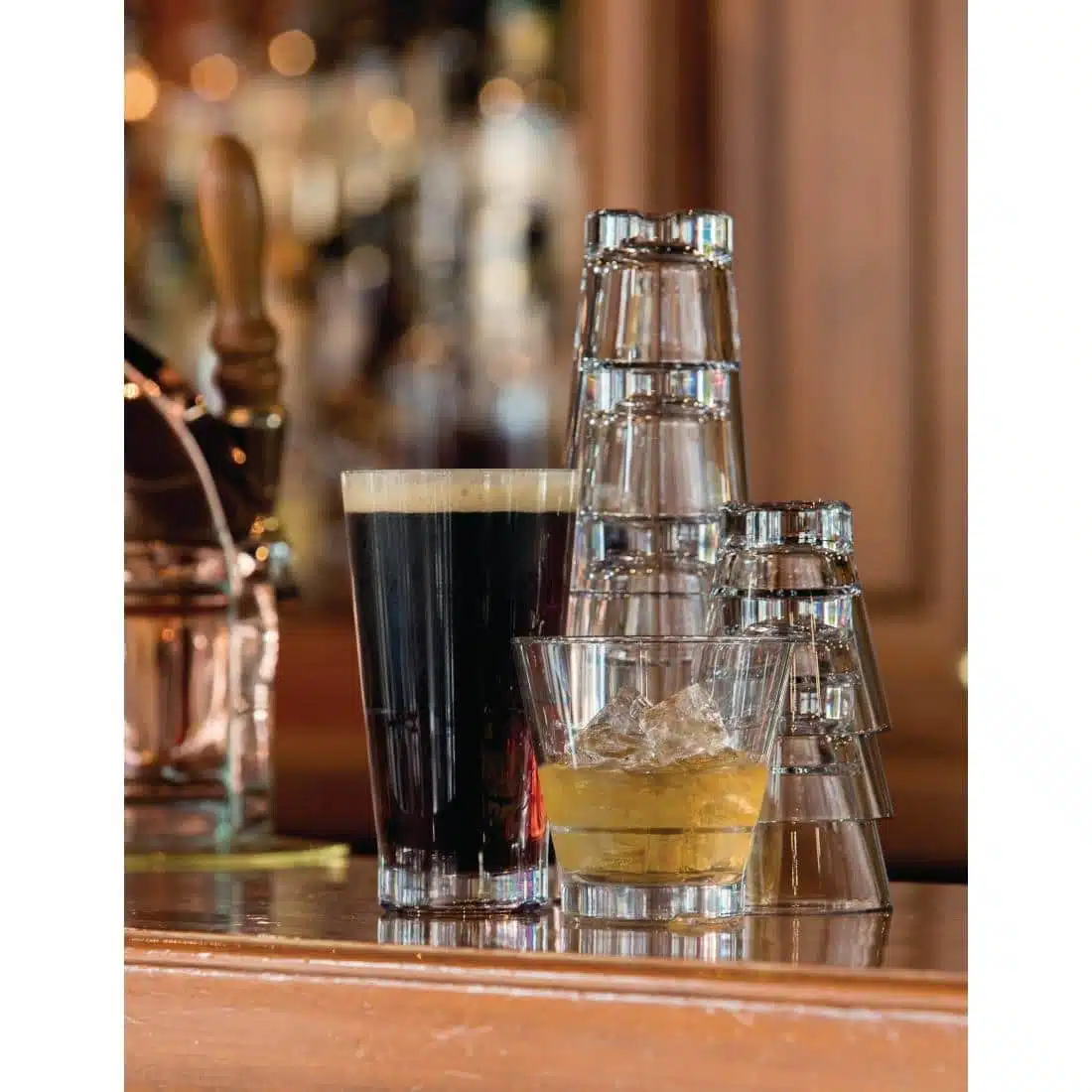 Steelite Capella Stack Clear Highball 355ml (Box 12)(Direct) - Image 3