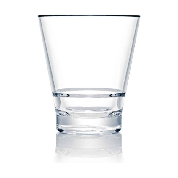 Steelite Capella Stack Clear Short Double Rocks 414ml (Box 12)(Direct) - Image 2