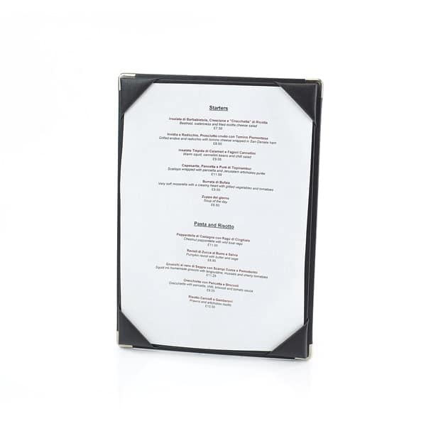 Buckram Menu Boards