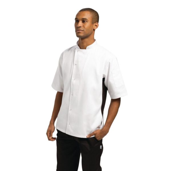 Nevada White Chefs Jacket Size L