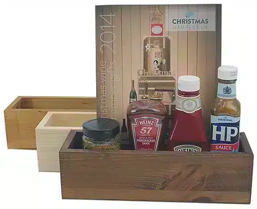 Natural Wood Tabletop Condiment Holder - Image 7
