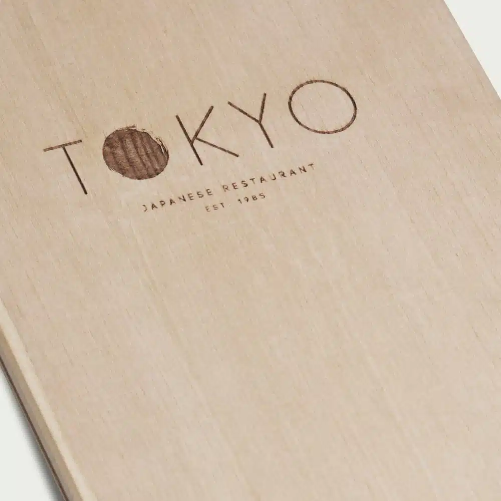 Wooden Menu Covers