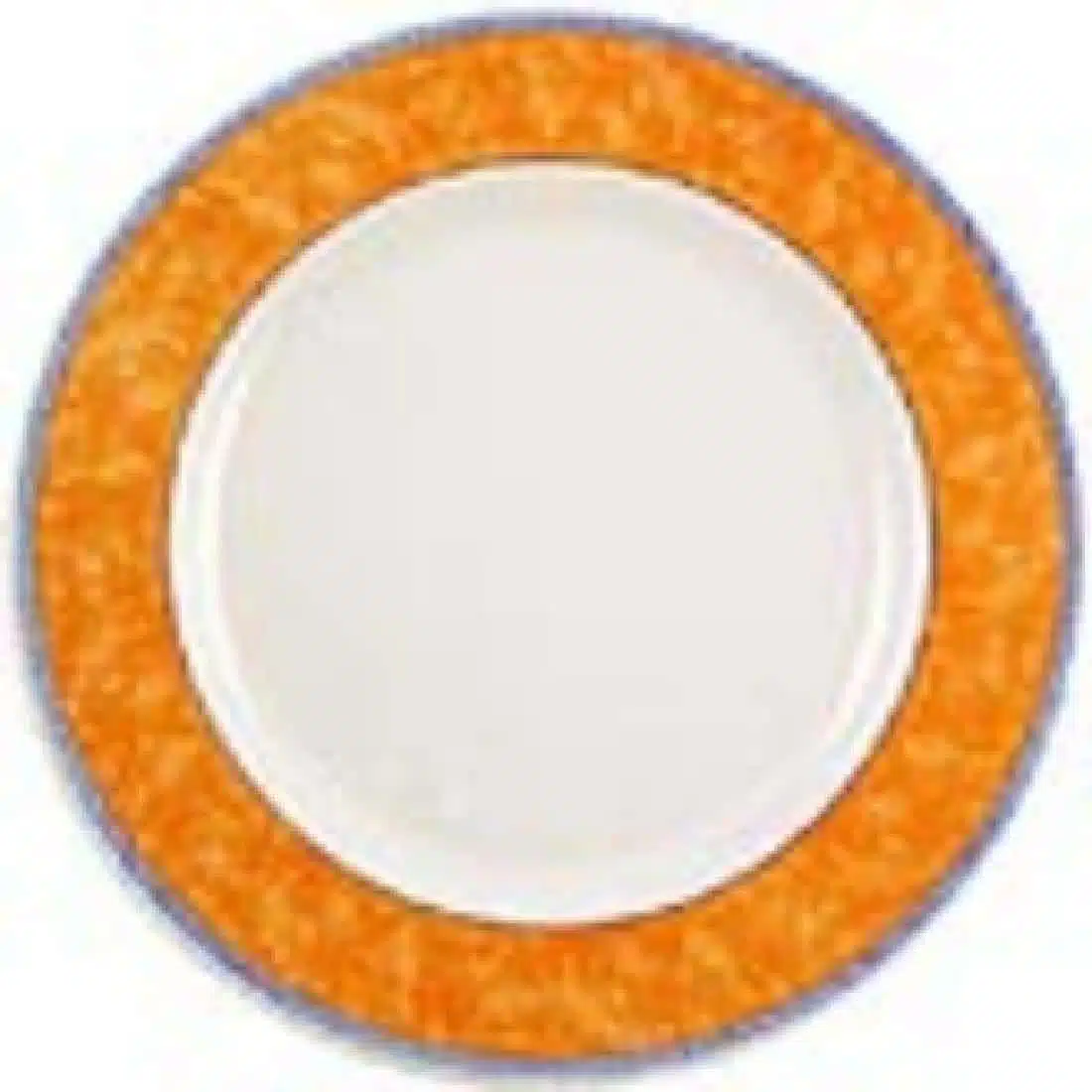Churchill New Horizons Marble Border Classic Plates Orange 280mm