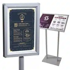 Menu Stands & Menu Cases