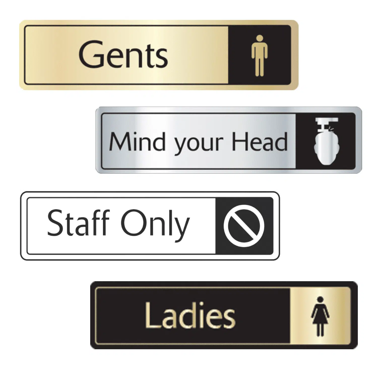 Metal Door Sign Plaques
