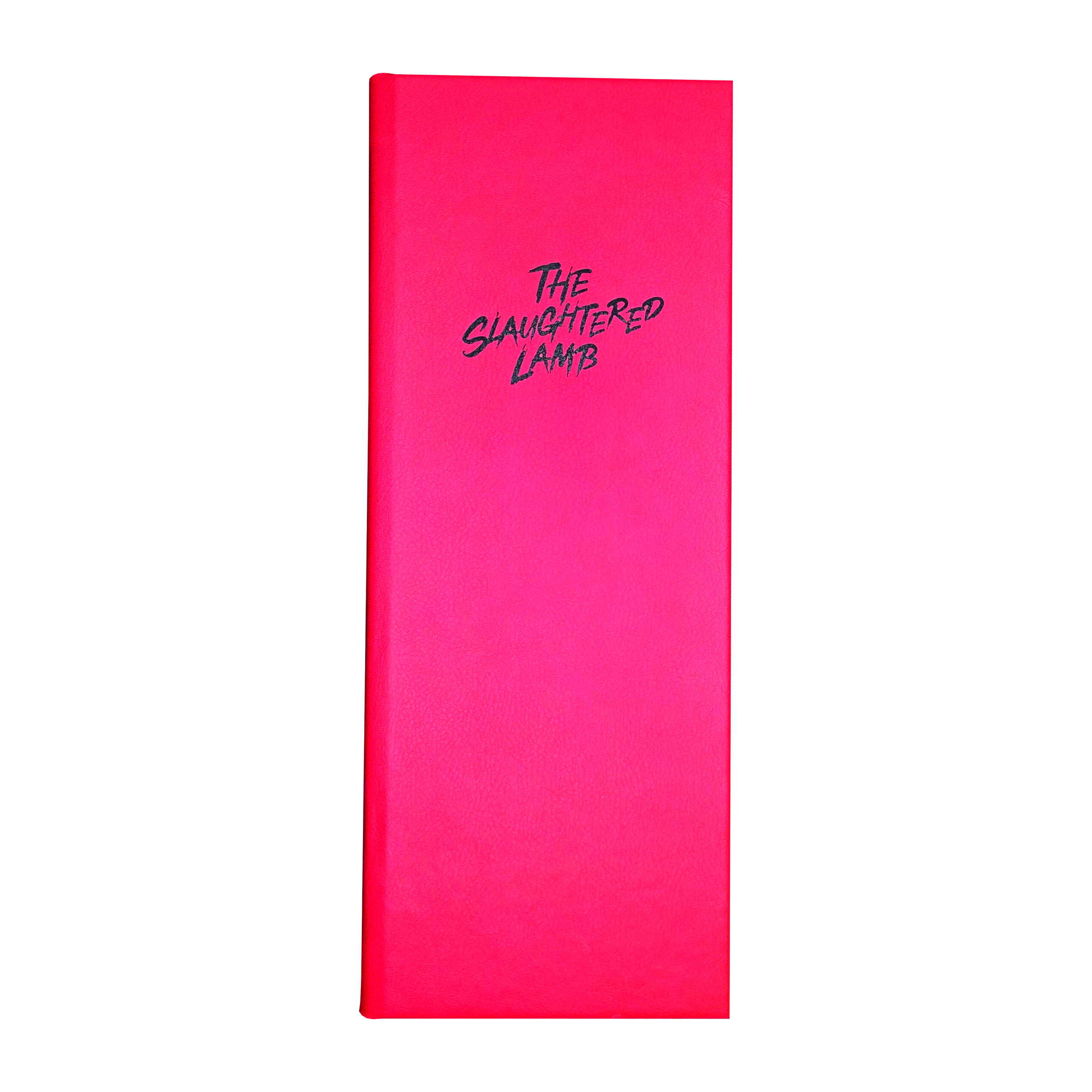 Red Fine Grain Faux Leather Menu Covers by Smart Hospitality Supplies