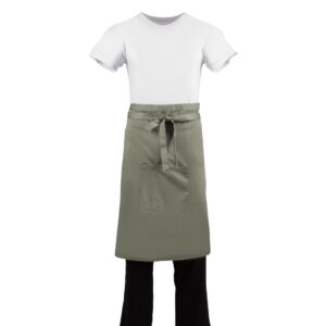 Whites Regular Bistro Apron Olive