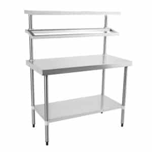 Vogue Stainless Steel Prep Station with Gantry