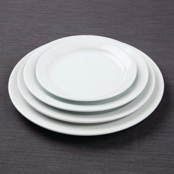 Athena Narrow Rimmed Plates 254mm