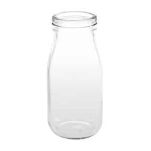 Olympia Glass Milk Bottle 200ml