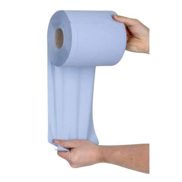 Jantex Centrefeed Blue Roll 2ply 120m 6 Pack