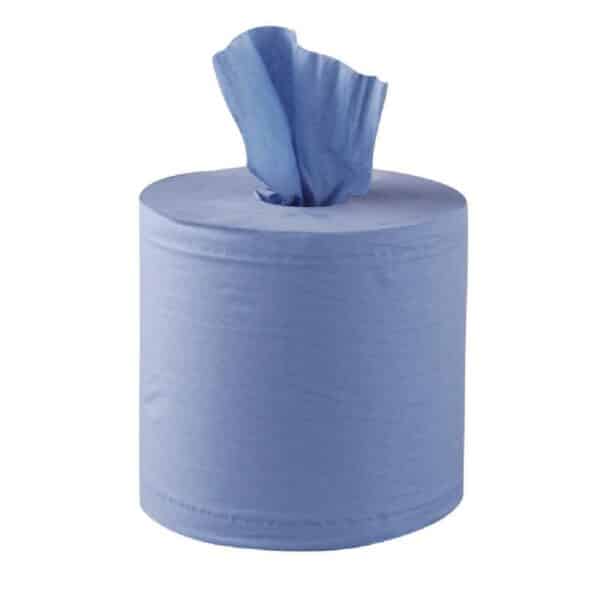 Jantex Centrefeed Blue Roll 2ply 120m 6 Pack