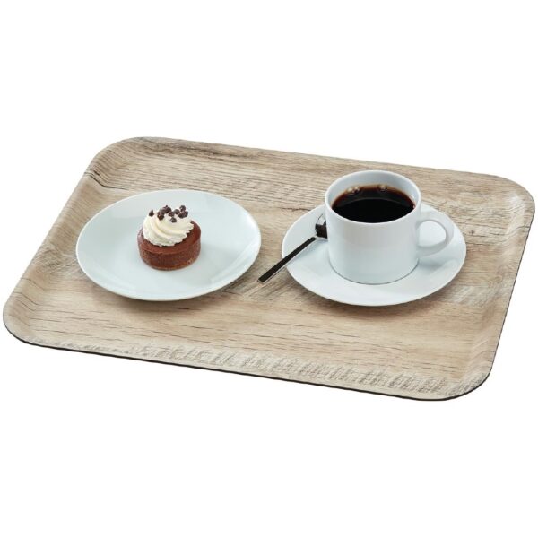 Cambro Madeira Tray Light Oak 430mm