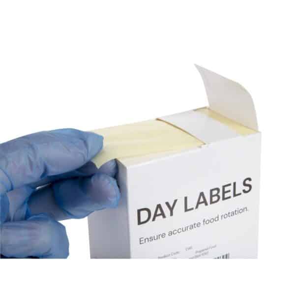 Vogue Removable Prepped Food Labels