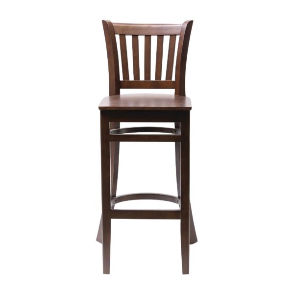 Manhattan Dark Walnut Bar Chair