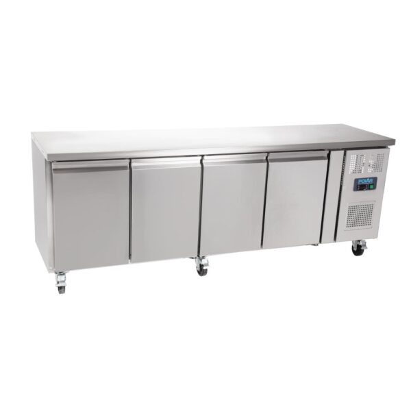 Polar 4 Door Counter Fridge 449 Ltr