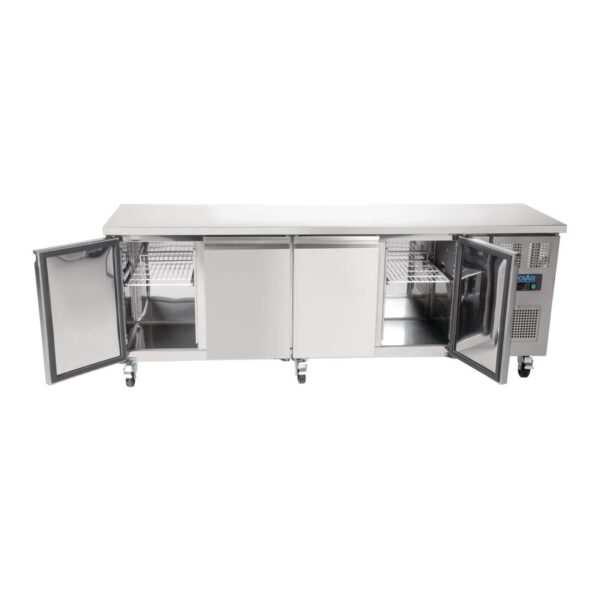 Polar 4 Door Counter Fridge 449 Ltr