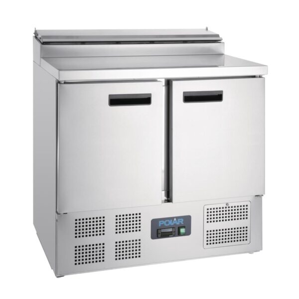 Polar Refrigerated Pizza and Salad Prep Counter 254Ltr