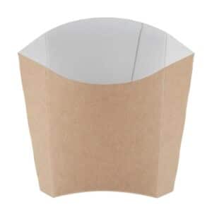 Disposable Kraft Chip Scoops Medium