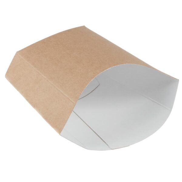 Disposable Kraft Chip Scoops Medium
