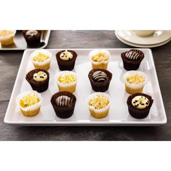 APS Float White Melamine Tray GN 1/2