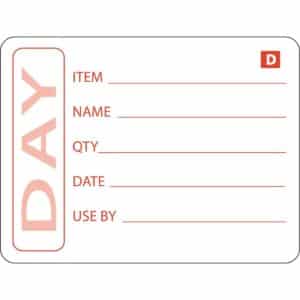 Dissolvable Vogue Prepared Food Labels