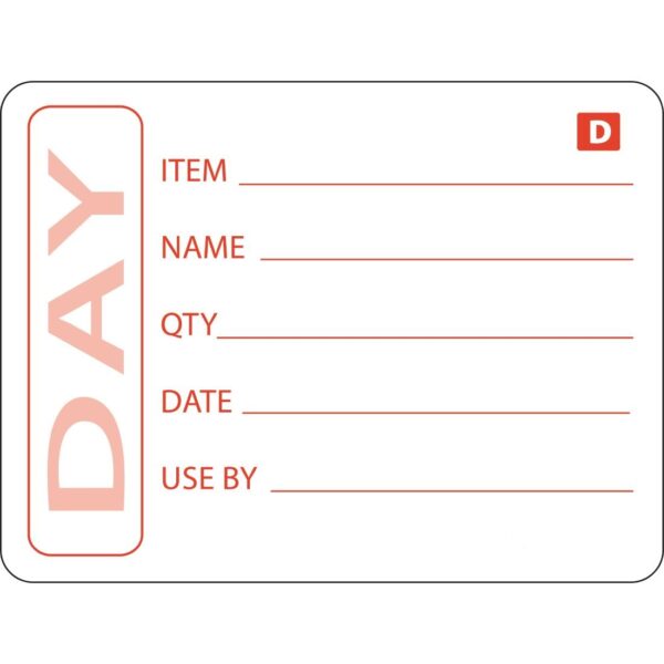 Dissolvable Vogue Prepared Food Labels