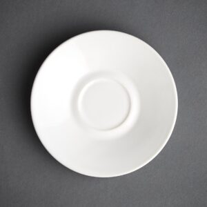 Olympia Cafe Espresso Saucers White 116.5mm