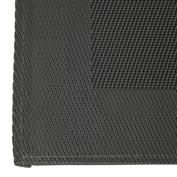 APS PVC Placemat Fine Band Frame Black