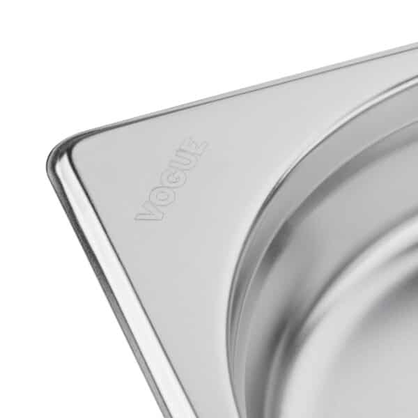 Vogue Stainless Steel GN 2/3 Pan 200mm