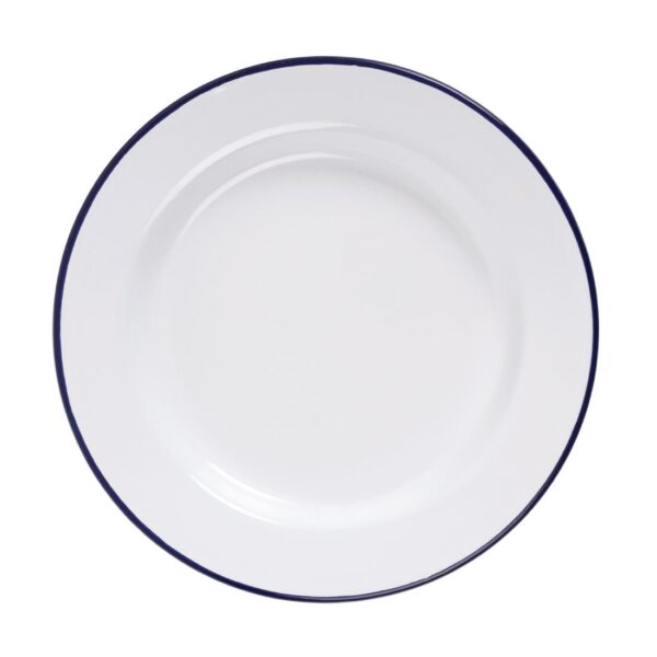 Olympia Enamel Dinner Plates 245mm