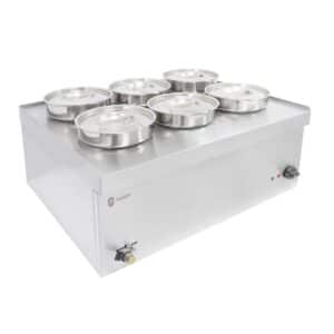 Parry 6 Pot Bain Marie PWB6