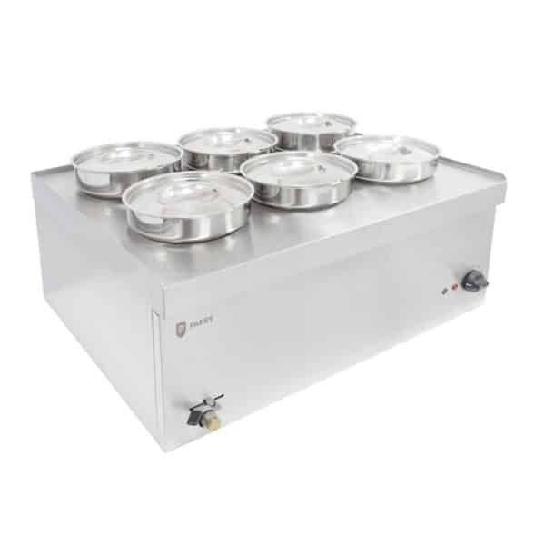 Parry 6 Pot Bain Marie PWB6