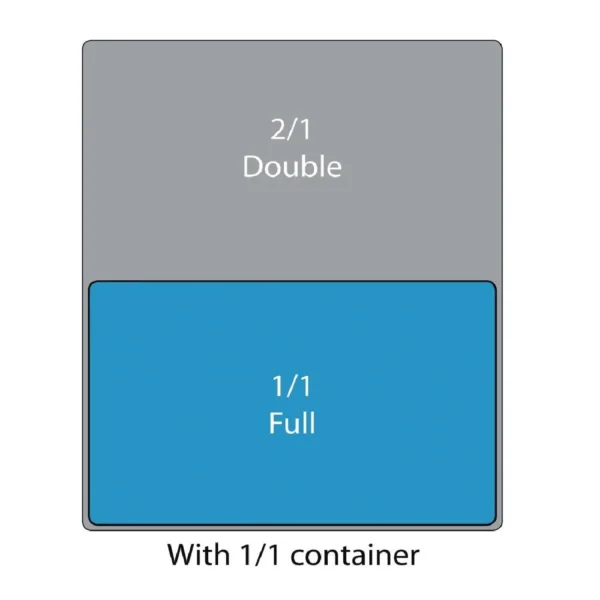 Cambro Polycarbonate 1/1 Gastronorm Pan Lid