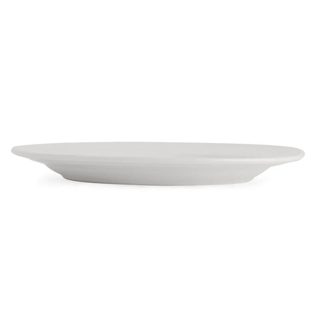 Olympia Linear Wide Rimmed Plates 250mm - Image 3