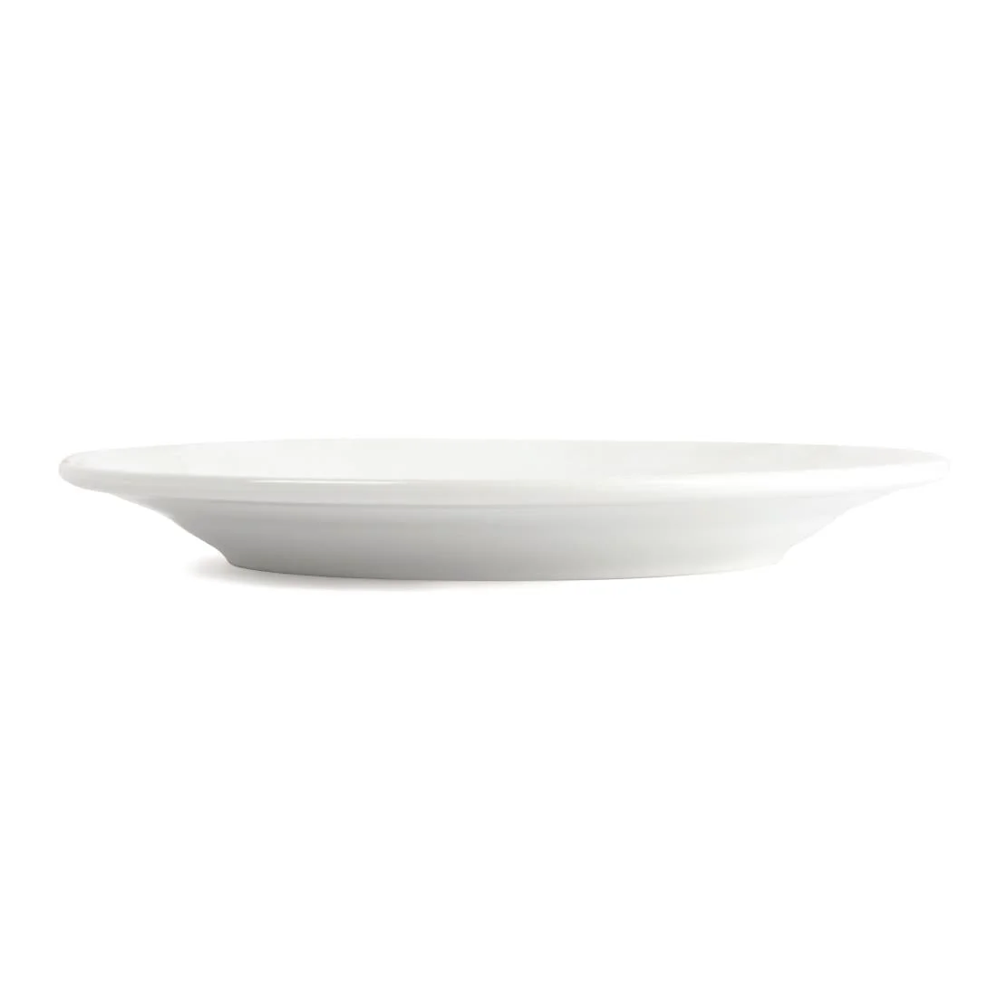 Olympia Linear Wide Rimmed Plates 200mm - Image 3